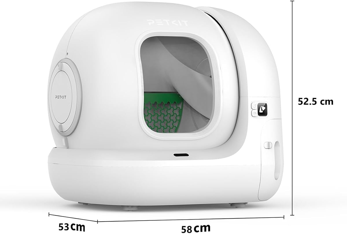 Dimensions de la litière automatique