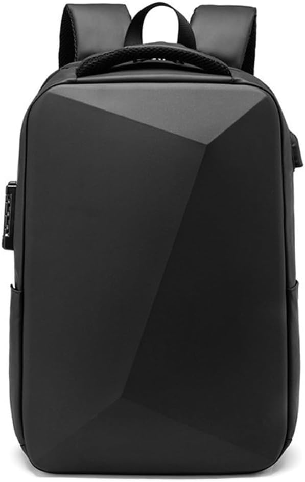Sac à dos antivol business noir, ouverture 180°, port USB