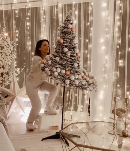Photo cliente - sapin de Noël prêt en 1 minute